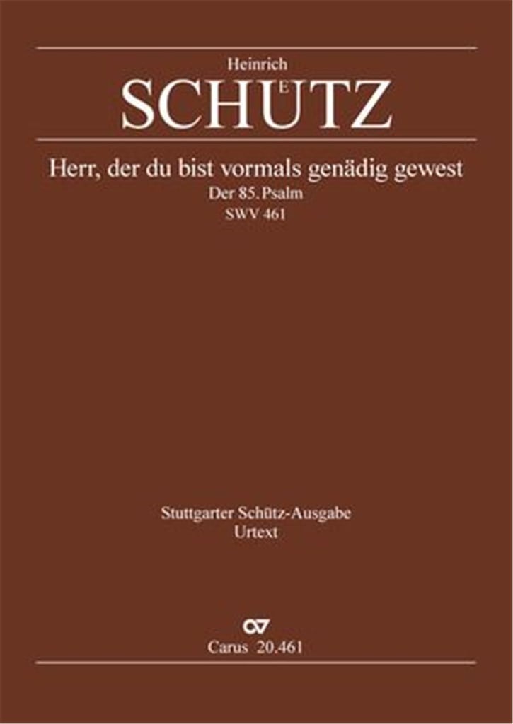 Herr, der du bist vormals genädig gewest